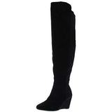 ZIGI SOHO Womens Heide Almond Toe Knee High Fashion Boots, Black, Size 7.0