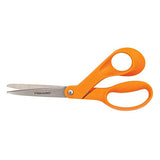 Fiskars 197060-1001 Petite Original Orange-Handled Scissors, 7 Inch, Orange