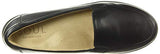 SOUL Naturalizer Women's Kacy Loafer Flat, Black Leather, 9