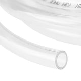 5ft x 1" Dia Clear Vinyl Tubing, Flexible Hybrid PVC Tubing Hose, Lightweight Plastic Tube UV Chemical Resistant Vinyl Hose, BPA Free and Non Toxic