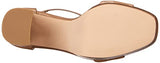 Madden Girl Women's Omega Heeled Sandals, Dark Nude Patent, 7.5