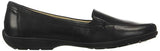 SOUL Naturalizer Women's Kacy Loafer Flat, Black Leather, 9.5
