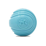 Rocco & Roxie Dog Toys Balls - Tough Nearly Indestructible Toy for All But the Most Aggressive Chewers - Balls for Large and Small Dogs - Made in USA (Powder Blue 4 inch ball)