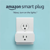 Amazon Smart Plug, for home automation, Works with Alexa - A Certified for Humans Device