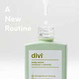divi Scalp Serum, Revitalize and Detoxify, Aids against hair-thinning, nourishes hair follicles, detoxifies product build-up