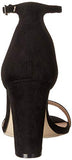 Madden Girl Women's Beella Heeled Sandal, Black Fabric, 7