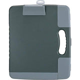 Officemate Portable Clipboard Storage Case, Charcoal (83301)
