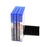 Play Station 5 4 CD Disks Card Holder Game Card Box for PS4 PS5 Game CD Case Storage Stand Holder Bracket for Playstation Video Game Holder Video Game Tower (20 CDS, Black)
