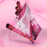 Rose Cones Flower Petal Prerolled Cone | 4 Cones | Natural Organic Rose Petal Handrolled Cones Unrefined, Earthy, Organically Scented Rose Pre Rolled Cones Ranging in Color Shades of Vibrant Burgundy