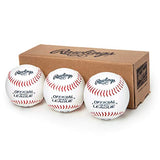 Rawlings | Official League Recreational Use Practice Baseballs | OLB3 | Youth/8U | 3 Count
