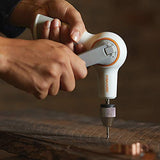 Fiskars Crafts DIY Precision Hand Drill, Grey, White/Gray