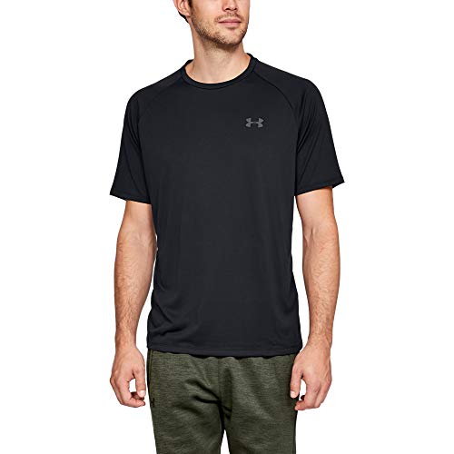 Under Armour Men's Tech 2.0 Short-Sleeve T-Shirt , Black (001)/Graphite, XX-Large