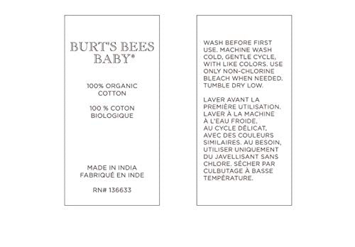 Burt's Bees Baby baby boys Unisex Pajamas, Zip-front Non-slip Footed Pjs, Organic Cotton and Toddler Sleepers, Indigo Hello Moon