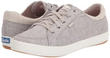 Keds Women's Center 2 Sneaker, Dark Grey Chambray, 8.5