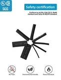 650pcs Heat Shrink Tubing Black innhom Heat Shrink Tube Wire Shrink Wrap UL Approved Ratio 2:1 Electrical Cable Wire Kit Set Long Lasting Insulation Protection, Safe and Easy, Eco-Friendly Material