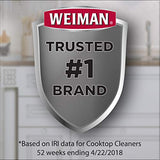 Weiman Cooktop and Stove Top Cleaner Kit - Glass Cook Top Cleaner and Polish 10 oz. Scrubbing Pad, Cleaning Tool, Razor, Scraper