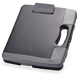 Officemate Portable Clipboard Storage Case, Charcoal (83301)