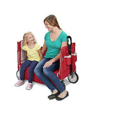 Radio Flyer 3-In-1 EZ Folding, Outdoor Collapsible Wagon for Kids & Cargo, Red Folding Wagon