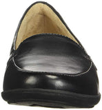 SOUL Naturalizer Women's Kacy Loafer Flat, Black Leather, 9