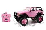 Jada Toys GIRLMAZING Jeep R/C Vehicle (1:16 Scale), Pink, Standard