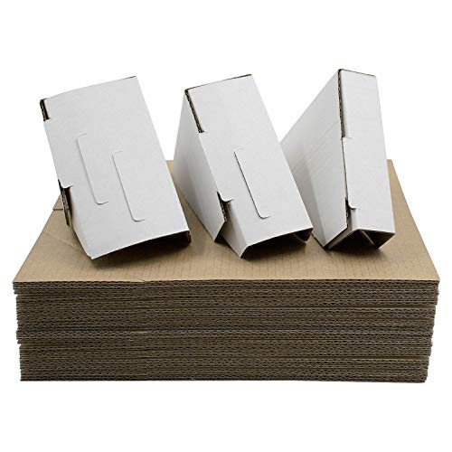 Golden State Art, Adjustable Cardboard Corner Protector for Picture Frame, Shipping, Packing or Moving Art - 3 Size Depths (Pack of 100)