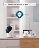 Video Baby Monitor, eufy Security, Video Baby Monitor with Camera and Audio, 720p HD Resolution, Night Vision, 5" Display, 110° Wide-Angle Lens Included, Lullaby Player, Ideal for New Moms