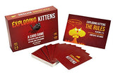 Original Edition by Exploding Kittens - Card Games for Adults Teens & Kids - Fun Family Games - A Russian Roulette Card Game - 15 Min, Ages 7+, 2-5 Players