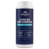 Rocco & Roxie Litter Box Odor Eliminator – Best Natural Urine Deodorizer for Cat Litter Boxes – You Won’t Need to Change The Cat Litter as Often – Fresh Scent – Safe for Kitty (12 oz Bottle)