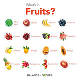 Balance of Nature Fruits and Veggies - 90 Fruit and 90 Veggie Supplement Capsules - 100% Whole Natural Food - Red and Green Superfood, Better Than A Multivitamin, Vegan, No Fillers or Extracts