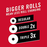 Brawny® Tear-A-Square® Paper Towels, 16 Double Rolls = 32 Regular Rolls