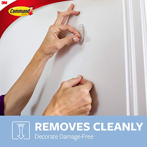 Command Clear Variety Kit, Various Sized Hooks, Wire Hooks, and Picture Hanging Strips to Hang Up to 19 Items, Organize Damage-Free