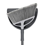 Radley & Stowe Angle Broom & Dustpan Set with Dual-Textured Bristles (Grey)