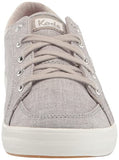 Keds Women's Center 2 Sneaker, Dark Grey Chambray, 8.5