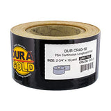 Dura-Gold Premium 40 Grit Gold PSA Longboard Sandpaper 10 Yard Long Continuous Roll, 2-3/4" Wide - Self Adhesive Stickyback Sandpaper for Automotive, Woodworking, Air File Sanders, Hand Sanding Blocks