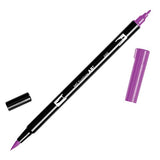 Tombow Dual Brush Pen Art Marker, 685 - Deep Magenta, 1-Pack