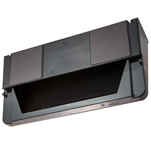 Officemate Magnetic Wall File Letter Size, Black (21452)