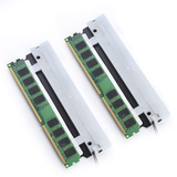 Gelid Solution Lumen RGB RAM Memory Cooling Kit 2Pcs - Fully Automatic RGB Mode - Double-Side Vest Heatsink - Black