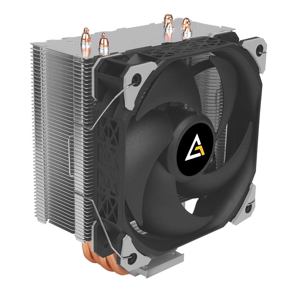 Antec A50-SP CPU Cooler AM4 CPU Cooler 4 Heatpipes CPU Air Cooler 120Mm PWM Fan Air Cooling for Intel/Amd