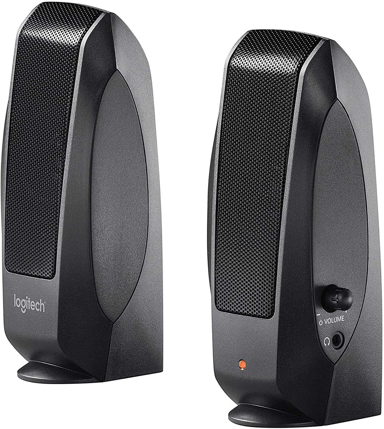 Logitech S120 2.0 Stereo Speakers, Black