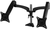 ARCTIC Z2 Basic - Desk Mount Dual Monitor Arm for up to 32"/25" Ultrawide, up to 15 Kg (33 Lbs), 360° Rotation, Easy Monitor Adjustment - Black
