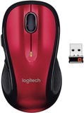 Logitech M510 Wireless Computer Mouse – Comfortable Shape with USB Unifying Receiver, with Back/Forward Buttons and Side-To-Side Scrolling