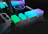 Thermaltake TOUGHRAM RGB DDR4 3600Mhz 16GB (8GB X 2) 16.8 Million Color RGB Alexa/Razer Chroma/5V Motherboard Syncable RGB Memory R009D408GX2-3600C18B