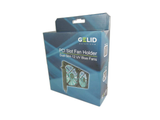 Gelid Solutions PCI Slot Fan Holder|2 X Slim 120Mm UV Blue Fan|High Airflow with Quiet Operation|Sl-Pci-02|Blue