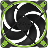 ARCTIC Bionix P120-120 Mm Gaming Case Fan with PWM Sharing Technology (PST), Pressure-Optimised, Very Quiet Motor, Computer, Fan Speed: 200–2100 RPM - Green