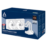 ARCTIC Liquid Freezer II 240 - Multi Compatible All-In-One CPU AIO Water Cooler, Compatible with Intel & AMD, Efficient PWM Controlled Pump, Fan Speed: 200-1800 RPM (Controlled via PWM) - Black