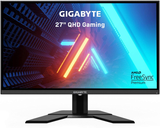 GIGABYTE M27Q 27" 170Hz 1440P -KVM Gaming Monitor, 2560 X 1440 SS IPS Display, 0.5Ms (MPRT) Response Time, 92% DCI-P3, HDR Ready, Freesync Premium, 1X Display Port 1.2, 2X HDMI 2.0, 2X USB 3.0