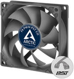 ARCTIC F8 PWM PST- 80 Mm PWM PST Case Fan with PWM Sharing Technology (PST), Very Quiet Motor, Computer, Fan Speed: 300-2000 RPM - Black/White