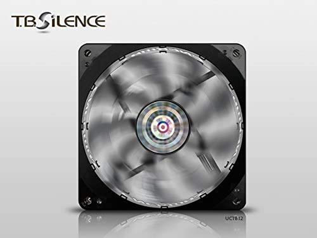 Enermax T.B. Silence 120Mm Ultra Quiet Twister Bearing Cooling Fan, Black UCTB12