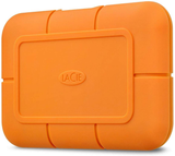 Lacie Rugged SSD 1TB Solid State Drive — USB-C USB 3.2 Nvme Speeds up to 1050Mb/S, IP67 Water Resistant, 3M Drop Resistant, Encryption, 5-Year Warranty with Data Recovery, 1 Mo Adobe CC (STHR1000800)