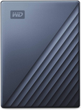 WD 4TB My Passport Ultra Blue Portable External Hard Drive HDD, USB-C and USB 3.1 Compatible - WDBFTM0040BBL-WESN